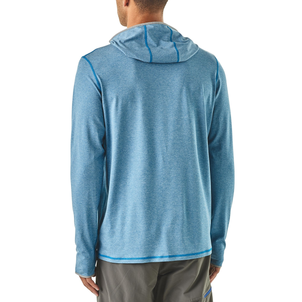 Patagonia Mens Tropic Comfort Hoody II Balkan Blue Model 2 Patagonia Mens Tropic Comfort Hoody II Balkan Blue Model 2